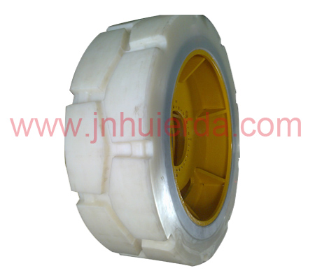 矿用聚氨酯实心轮胎 